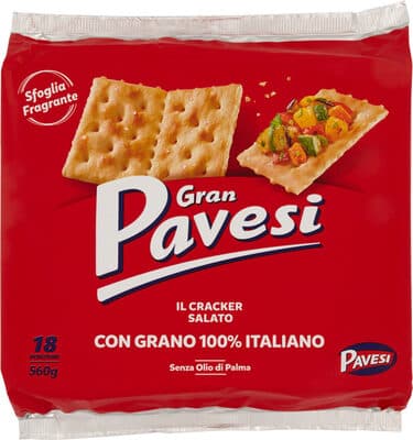 Bolacha Pavesi Gran Pavesi com Sal