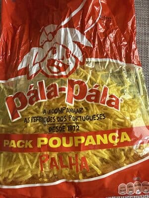 Batatas Fritas Palha Pála-Pála Palha