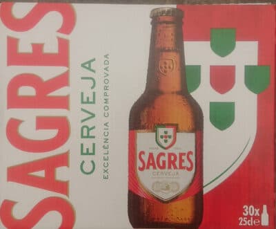 Cerveja Sagres Branca Mini
