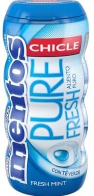Pastilhas Mentos Elásticas Menta Fresca Azul