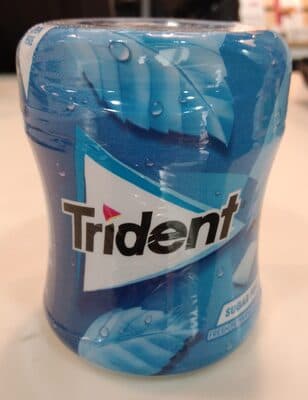 Pastilhas Trident Elásticas Bottle Peppermint