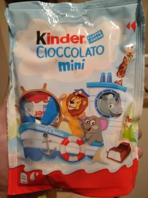 Chocolate de Leite Kinder Mini