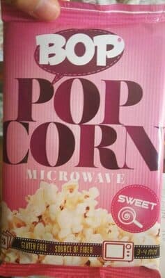 Pipocas Bop Micro Ondas Doces