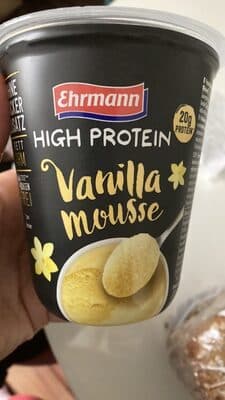 Mousse Ehrmann Baunilha Mais Proteína