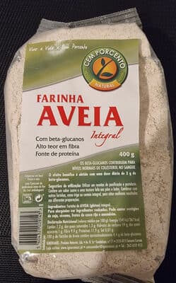 Farinha Cem Porcento Aveia Integral