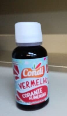 Corante Líquido Condi Vermelho