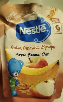 Pacotinho Fruta Nestlé Maçãbanana e Aveia