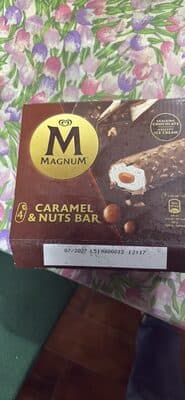 Gelado Magnum Caramel Nuts