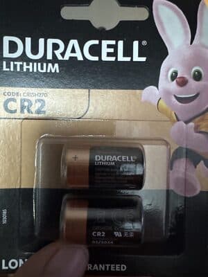 Pilha Duracell Litio CR2