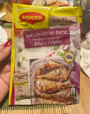 Especiarias Maggi Suculento no Forno Alho