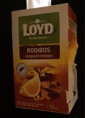 Infusão Loyd Rooibos Laranja e Canela