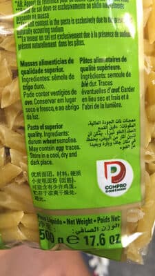 Macarronete Milaneza Riscado Ge