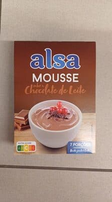 Mousse de Chocolate Leite Alsa