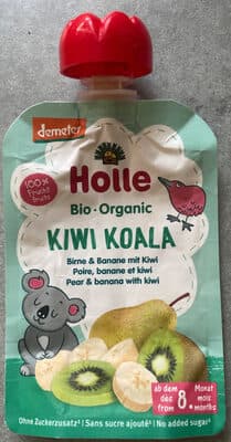 Saqueta BIO Holle Pera Banana e Kiwi