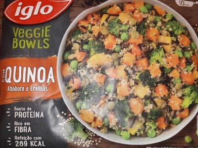 Veggie Bowl Iglo Green Cuisine Quinoa e Abóbora