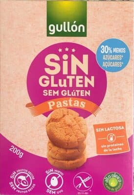 Bolacha Gullon Pastas sem Glúten