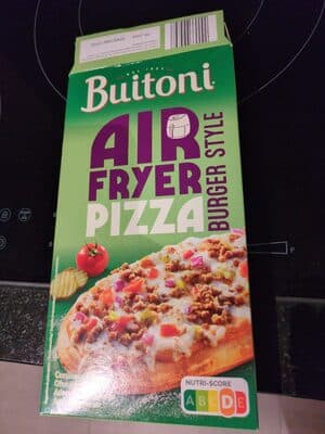 Pizza Buitoni Airfryer Burger Style