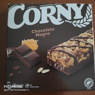 Barras de Cereais Chocolate Negro