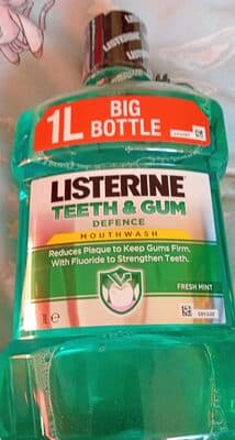 Elixir Listerine Dentes e Gengivas