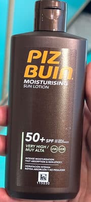 Loção Piz Buin Moisturising SPF50