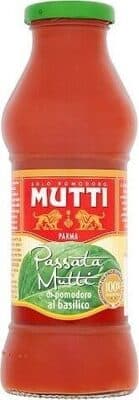 Passata Mutti de Tomate Manjericão Fresco