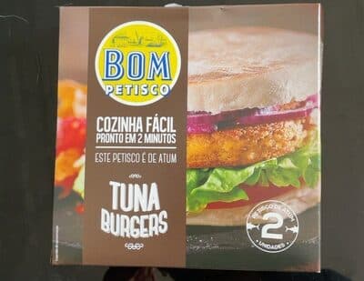 Hambúrguer de Atum Bom Petisco