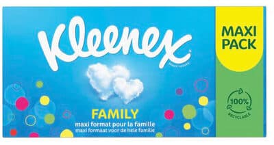 Lenços Faciais Kleenex Familiy Pack