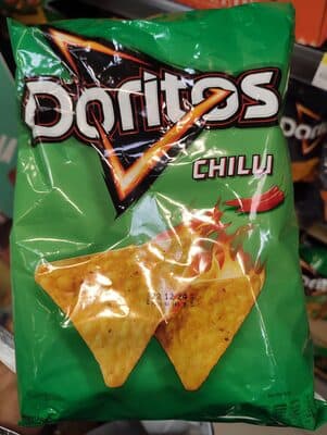 Aperitivos Doritos Tortilhas Chilli