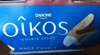 Iogurte Oikos Grego Maçã e Canela