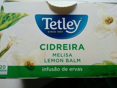 Infusão Tetley Cidreira