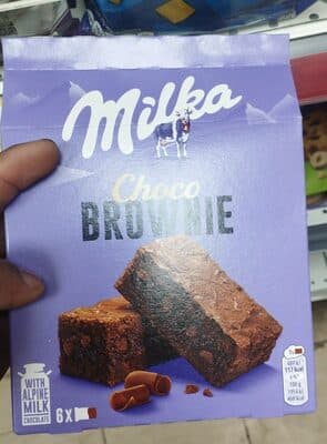 Bolo Milka Choco Brownie