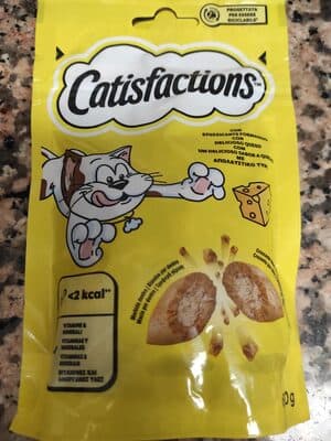 Snacks para Gato Catisfactions com Queijo