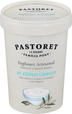 Iogurte Pastoret Açúcarado Estilo Grego