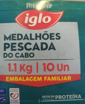 Medalhões Iglo Pescada MSC (10 un)