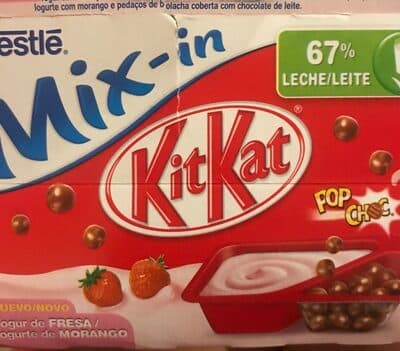 Iogurte Nestlé Kit Kat Morango