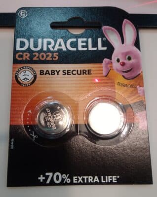 Pilha de Lítio Duracell DL/CR 2025 Pack