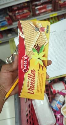 Bolacha Cuétara Waffer Fresh Baunilha