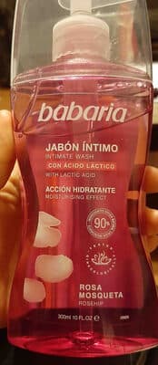 Sabonete Intimo Rosa Mosqueta Babaria 300 ml.