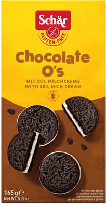 Bolacha Schar O's Chocolate sem Glúten