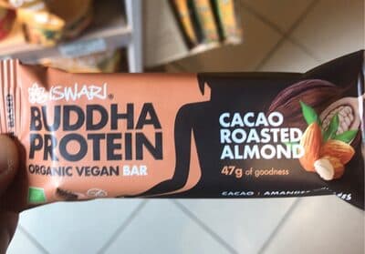 Barra Proteica Iswari Cacau e Amêndoa BIO