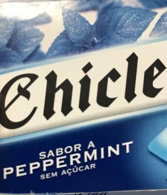 Pastilhas Chiclets Elásticas Peppermint
