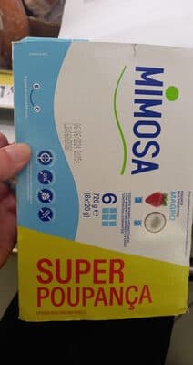 Iogurte Mimosa Aroma Magro Morango e Côco Leve 6 Pague 4