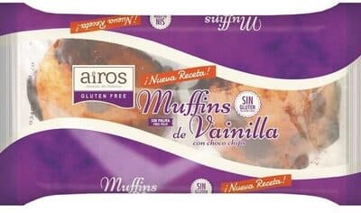 Muffin Airos Baunilha sem Glúten