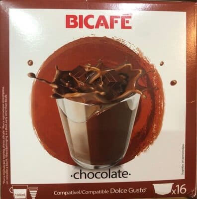 Cápsulas Bicafé Café Compatível Dolce Gusto Chocolate