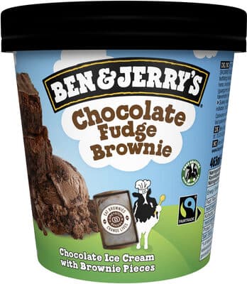Gelado B&J Choco Fudge Brownie