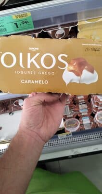 Iogurte Oikos Danone Grego Caramelo