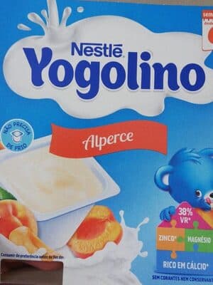 Sobremesa Láctea Nestlé Yogolino Alperce