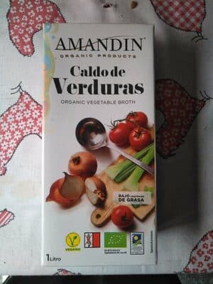 Caldo de Legumes Amandín BIO