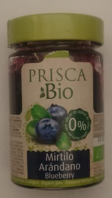Doce Prisca sem Açúcar Mirtilo BIO