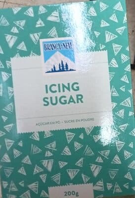 Açúcar Branca de Neve Icing Sugar em Pó